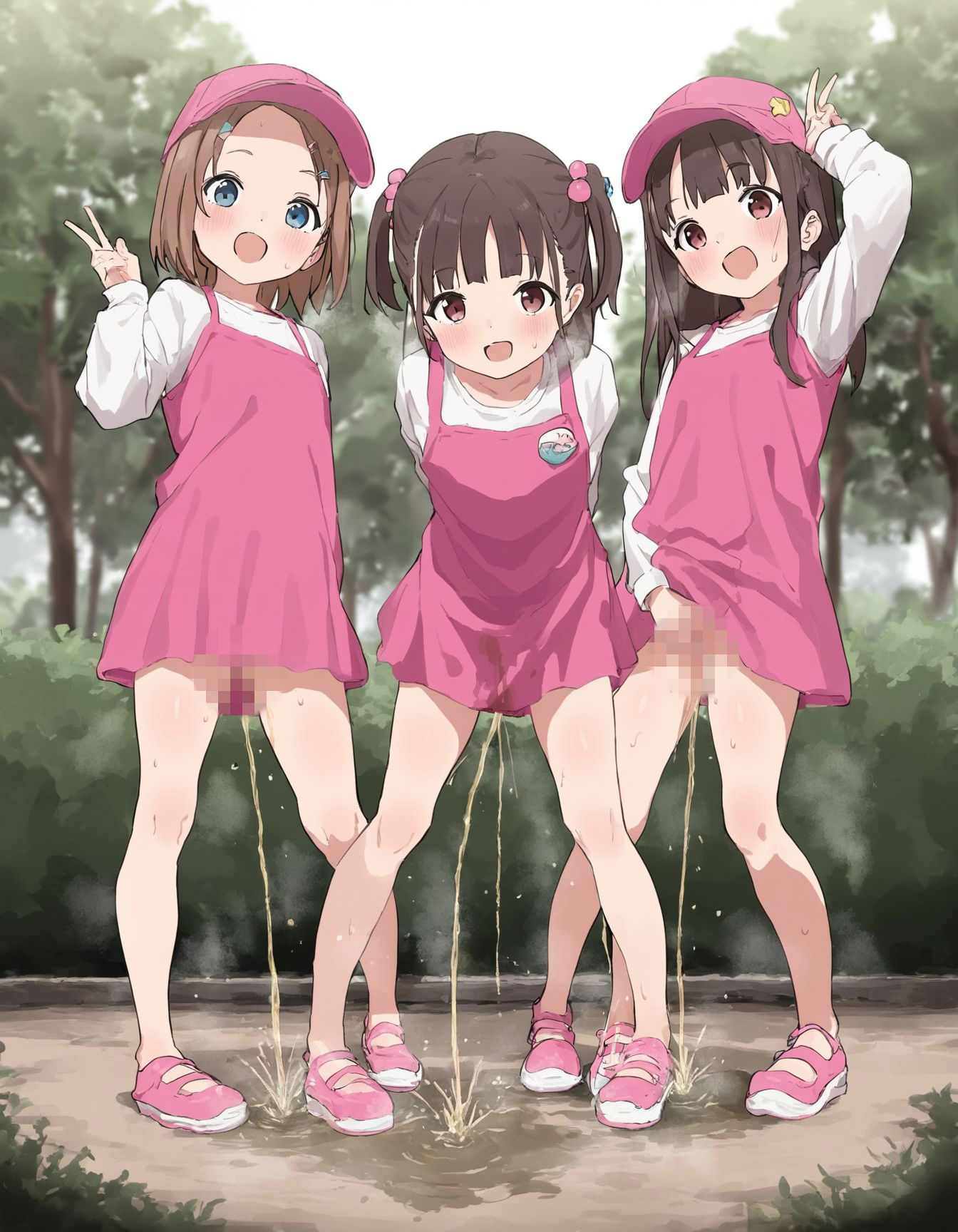 恥ずかしいのに我慢できないお漏らし噴射〜びしょ濡れ失禁500連発〜 サンプル画像2