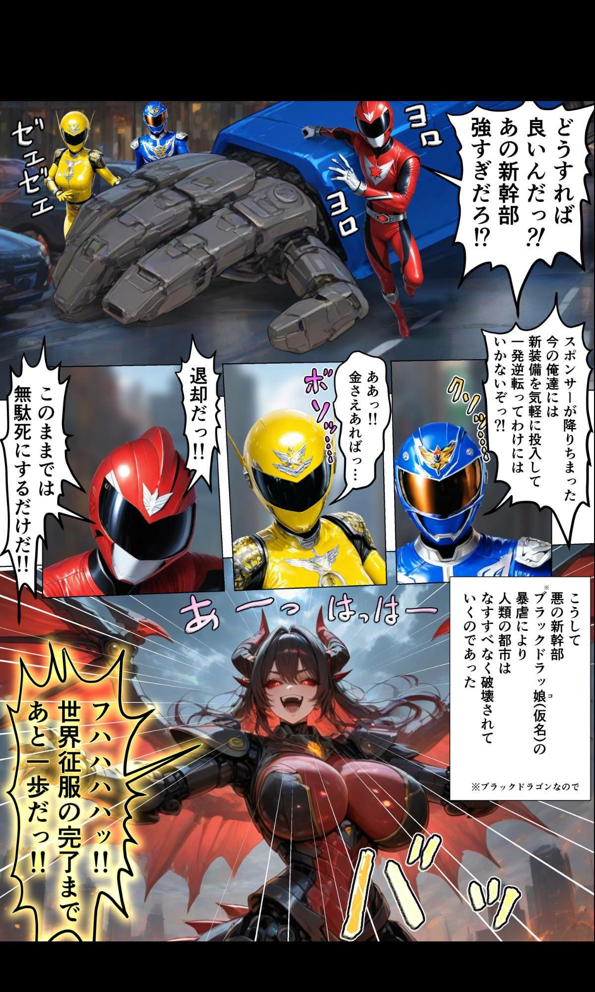 悪の人外爆乳女幹部 輪〇 FEMALE CYBORG MAGAZINE Vol.6 サンプル画像5