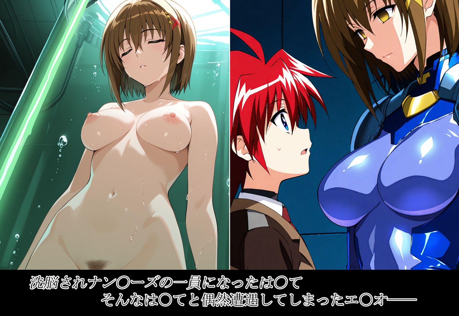 悪堕ちしたはやてさんに犯●れる僕 サンプル画像1