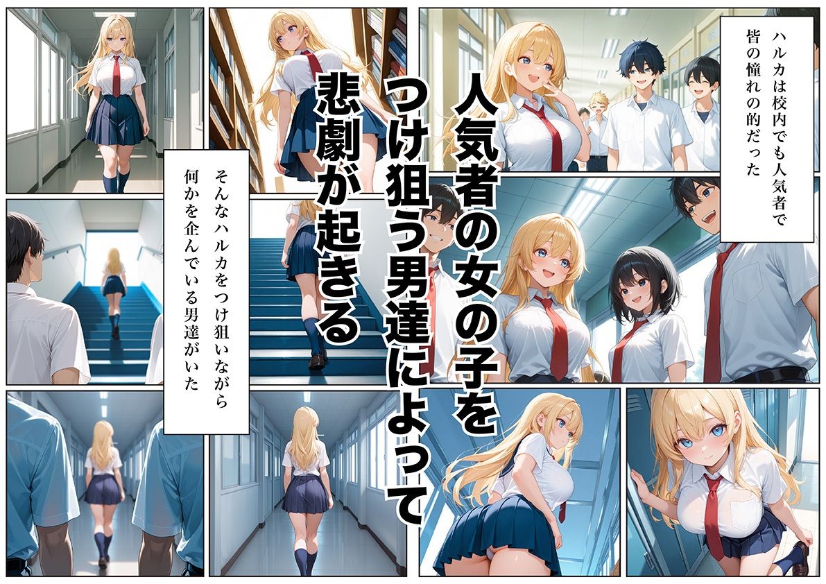 悪夢の放課後 前編・後編セット サンプル画像1