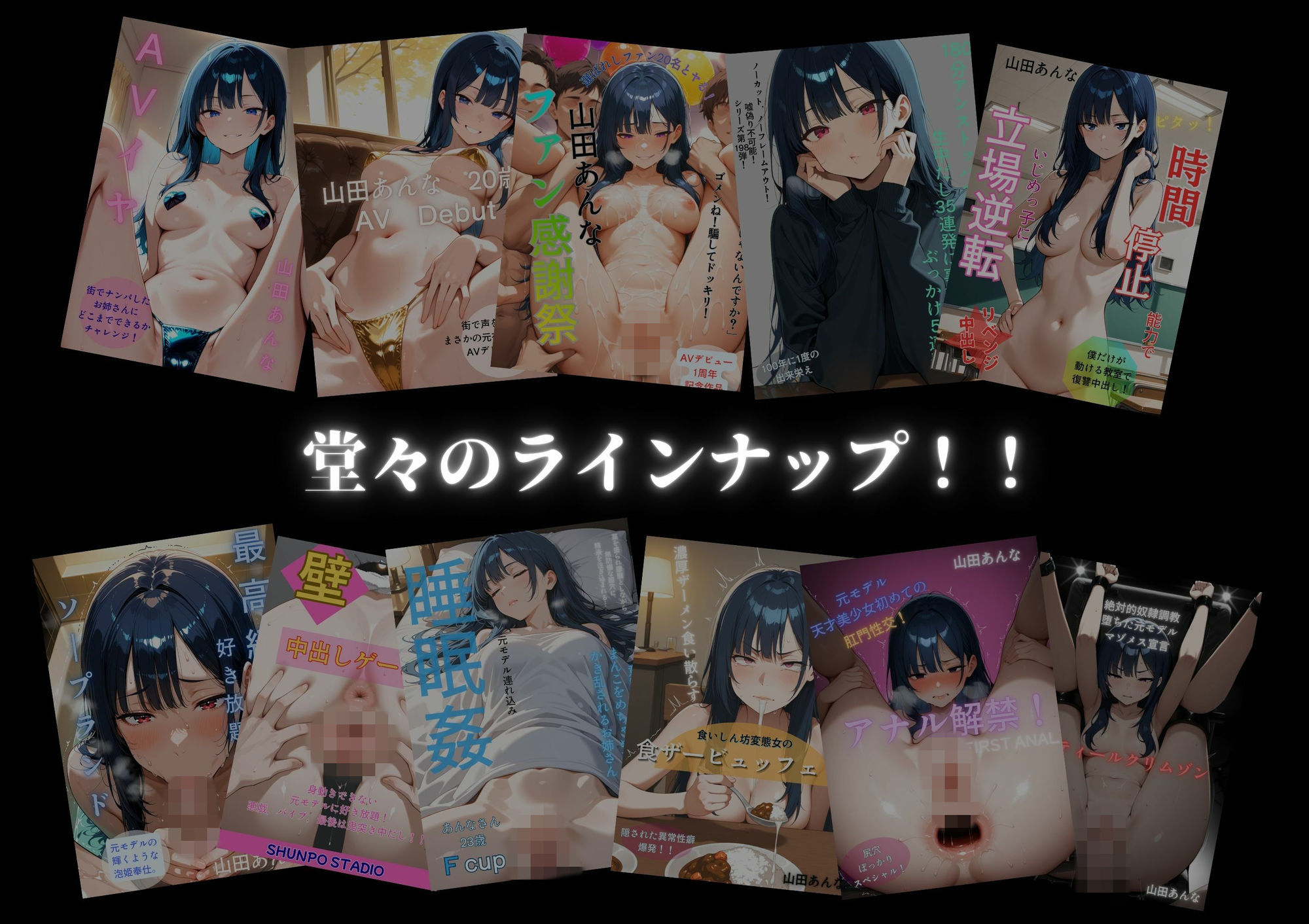 悪徳AVプロダクション  山田杏奈（20） サンプル画像4