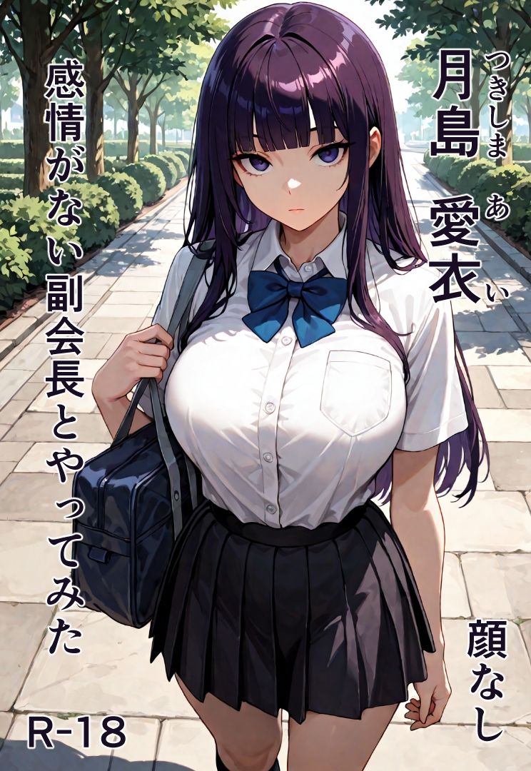 感情がない副会長とやってみた サンプル画像1