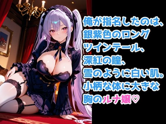 憧れのゴスロリメイド  俺とルナの無制限中出し サンプル画像3