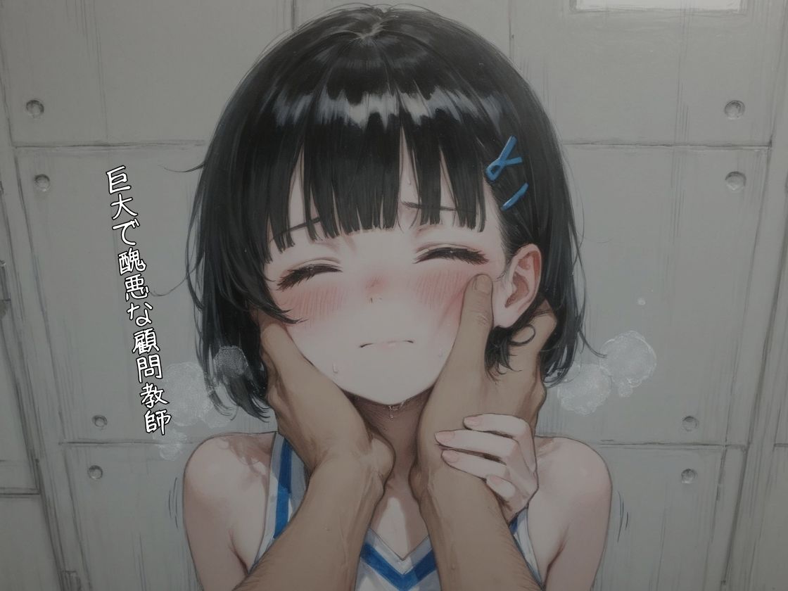 憧れのチア部に入ったはずが…。〜少し○○ショートカット彼女が、キモ顧問の専用ペットに堕ちるまで〜【体格差NTR】 サンプル画像3