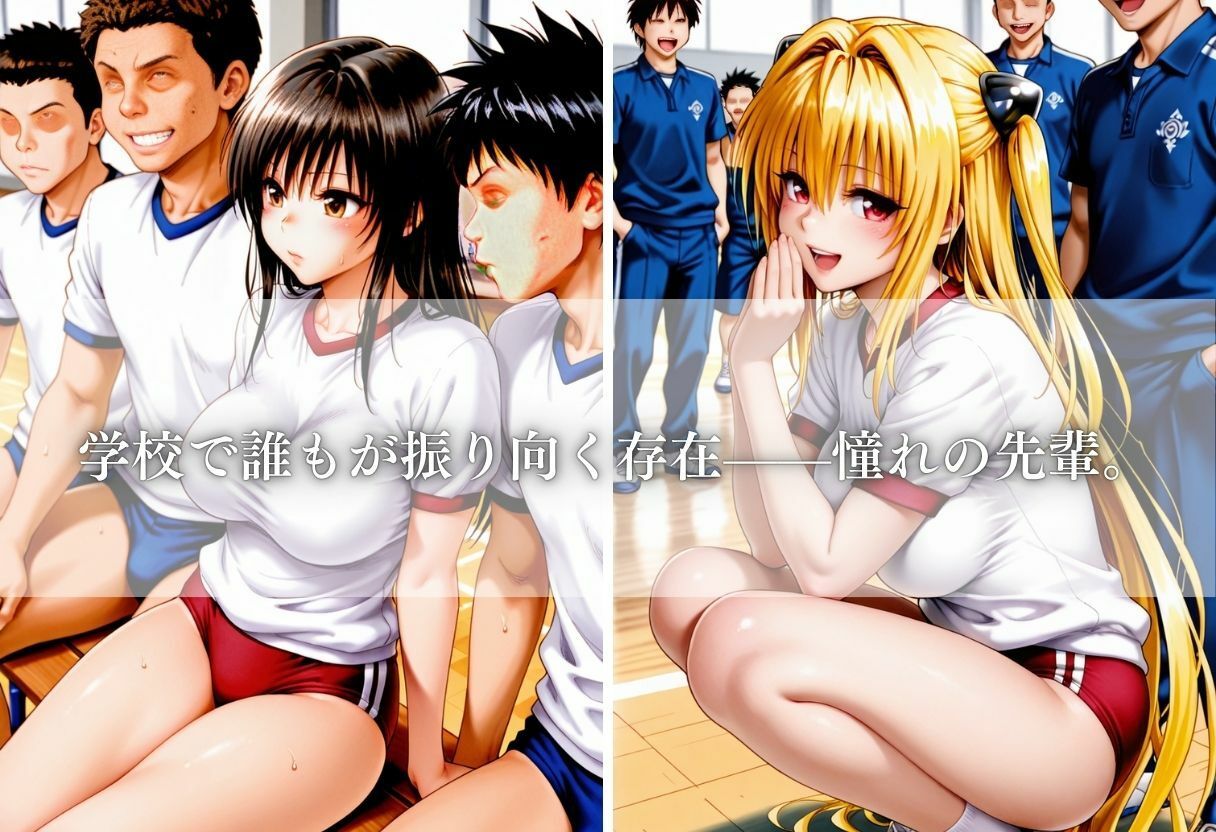 憧れの巨乳な先輩と乱れまくる話〜vol.2〜 サンプル画像1