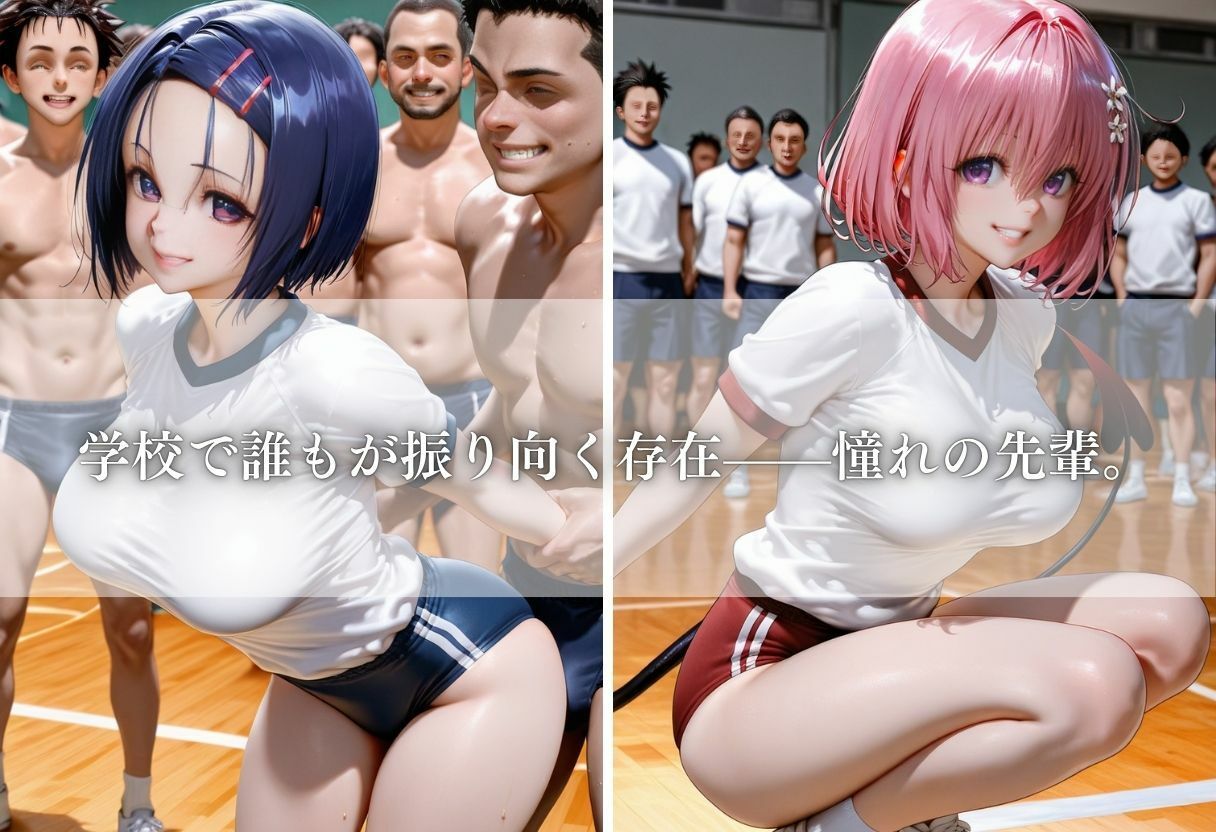 憧れの巨乳な先輩と乱れまくる話〜vol.3〜 サンプル画像1