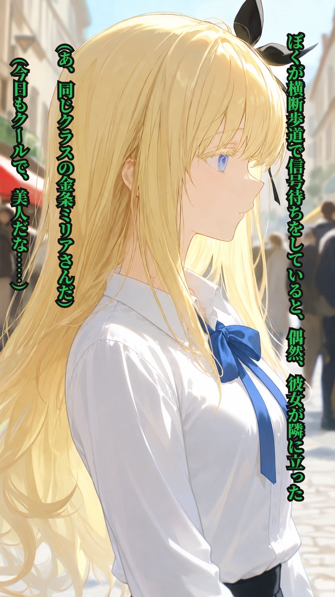 憧れの金髪お嬢様なクラスメイトが別荘で三日間ひとりきりになると知ったあなたは…… サンプル画像5