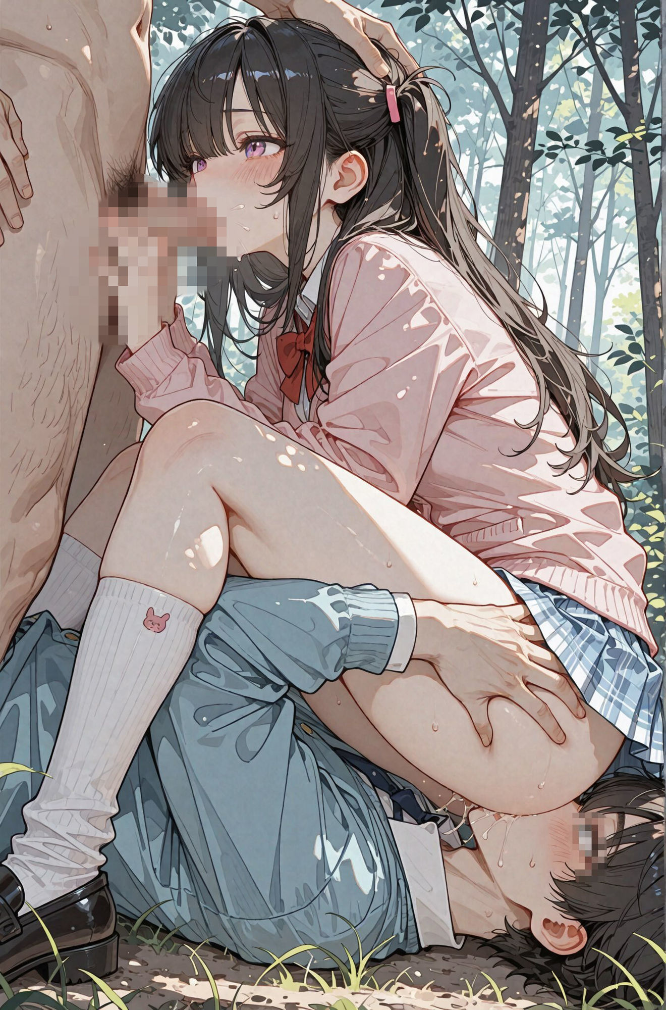 我慢の限界！初めてできた可愛すぎる萌え系彼女に、溜まり過ぎた性欲を全部ぶちまけてヤリまくった！！〜学園どこでも射精し放題！〜 サンプル画像7