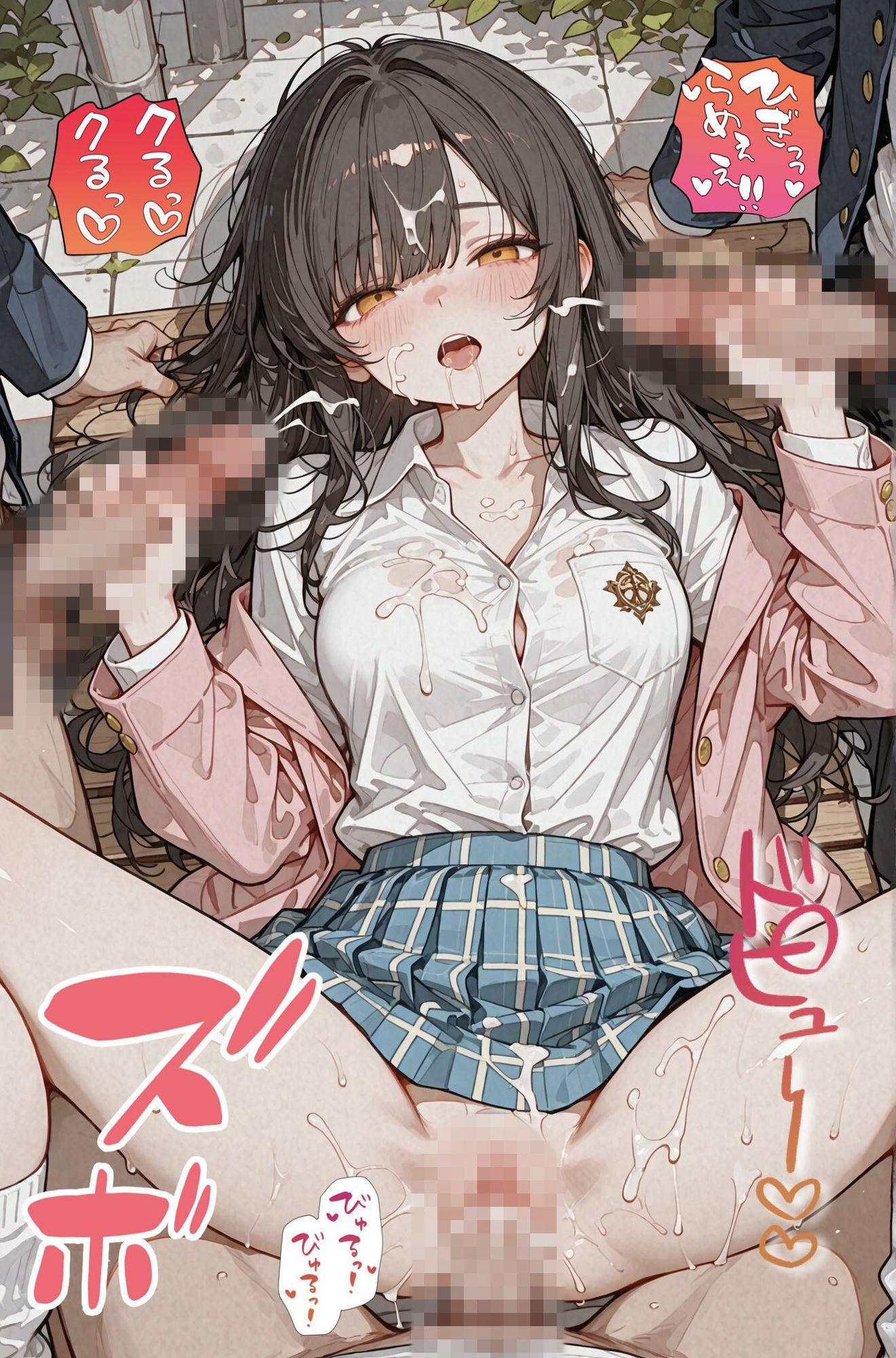 我慢の限界！初めてできた可愛すぎる萌え系彼女に、溜まり過ぎた性欲を全部ぶちまけてヤリまくった！！〜学園どこでも射精し放題！〜 サンプル画像8