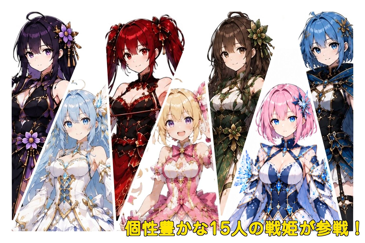 戦姫コンクエスト サンプル画像1