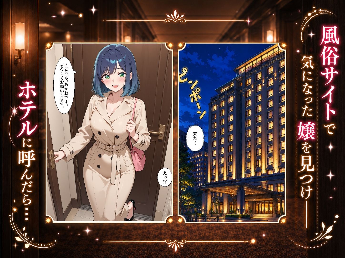 扉を開けたらあ〇ねが立っていた サンプル画像1