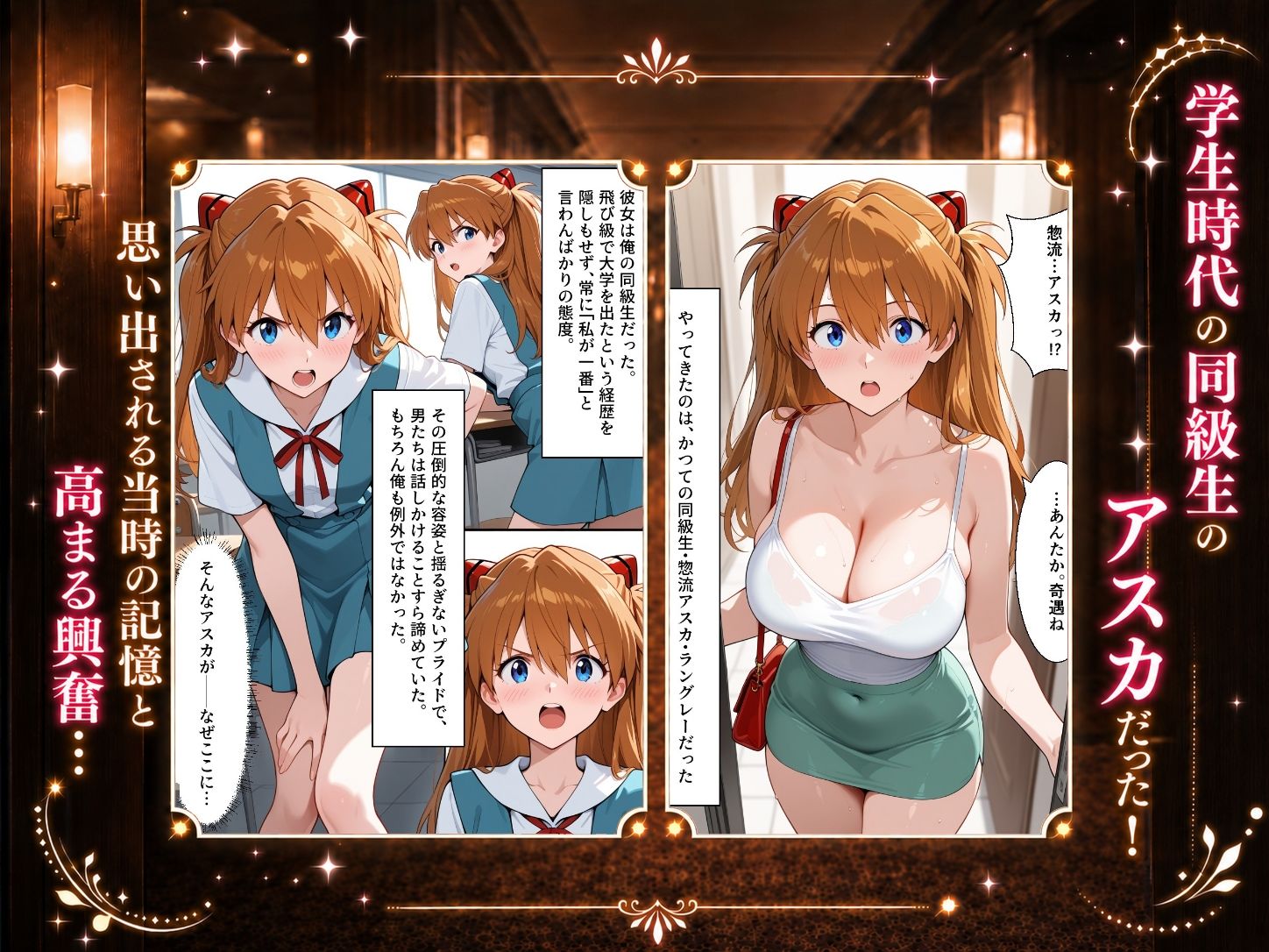 扉を開けたらア〇カが立っていた サンプル画像2