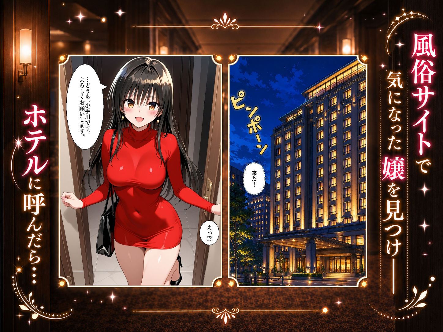 扉を開けたら唯が立っていた サンプル画像1