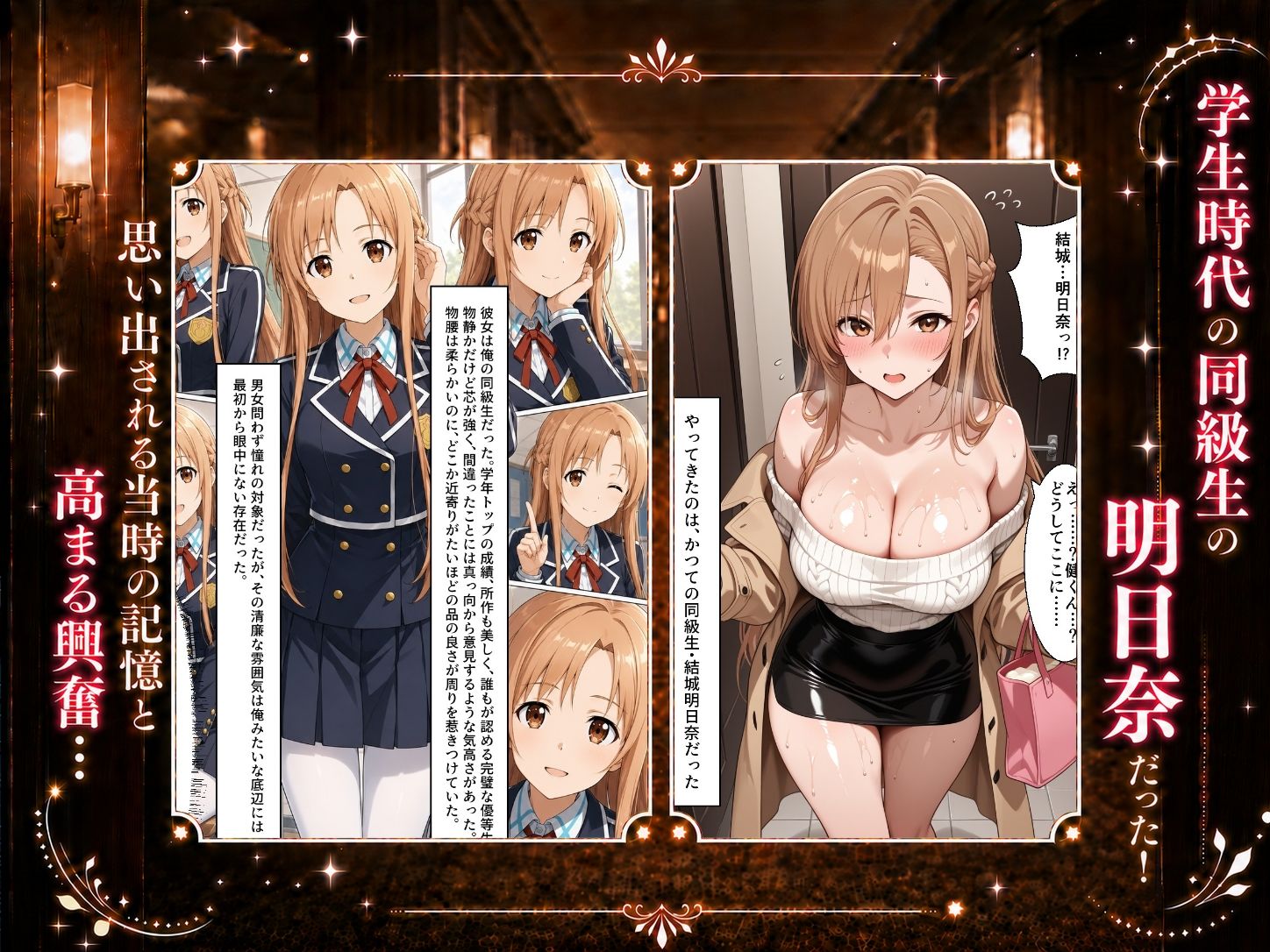 扉を開けたら明〇奈が立っていた サンプル画像2
