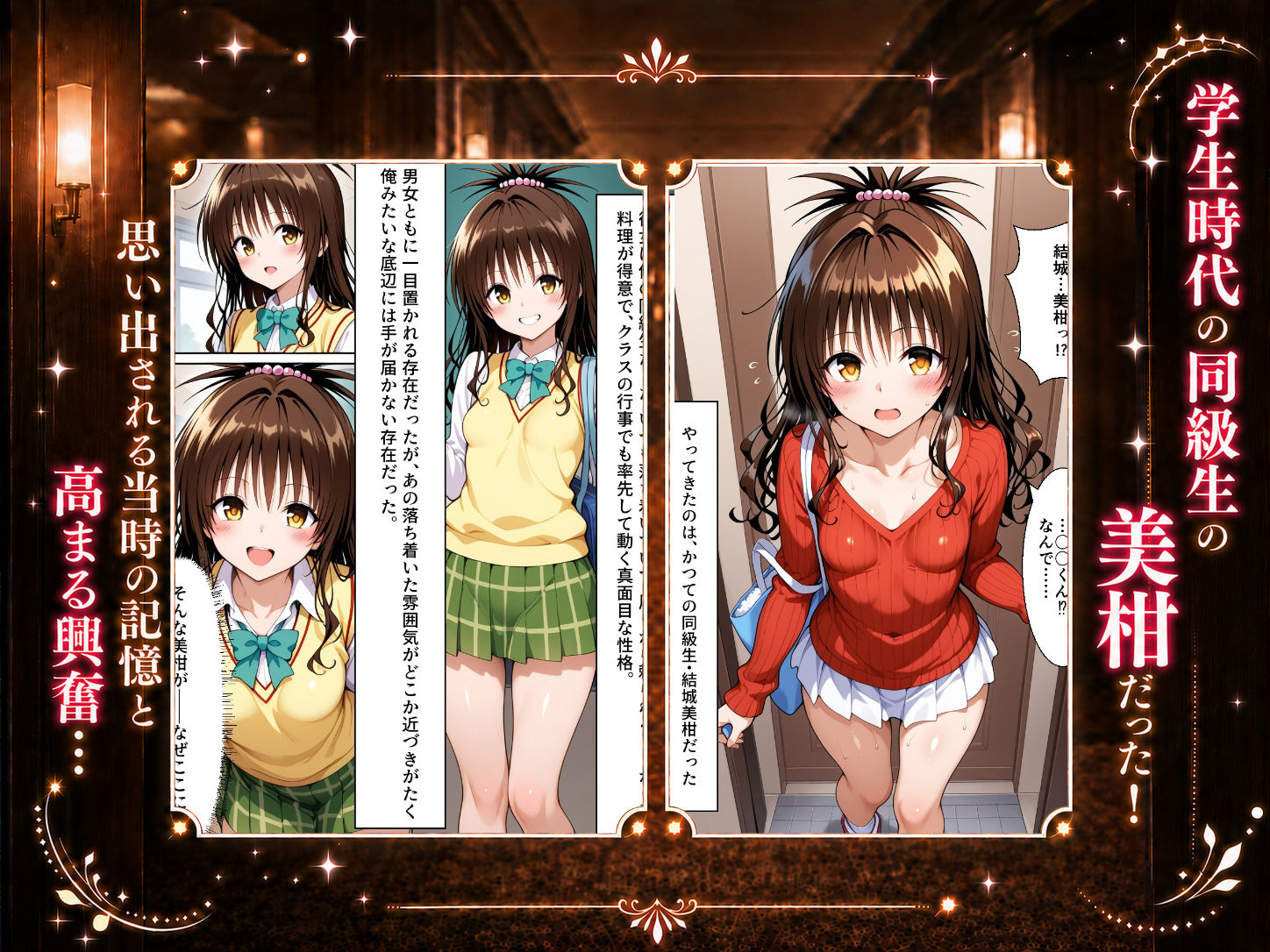 扉を開けたら美〇が立っていた サンプル画像2