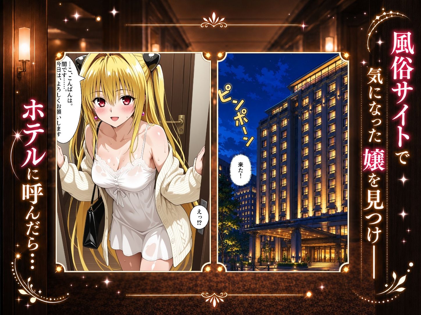 扉を開けたら闇が立っていた サンプル画像1