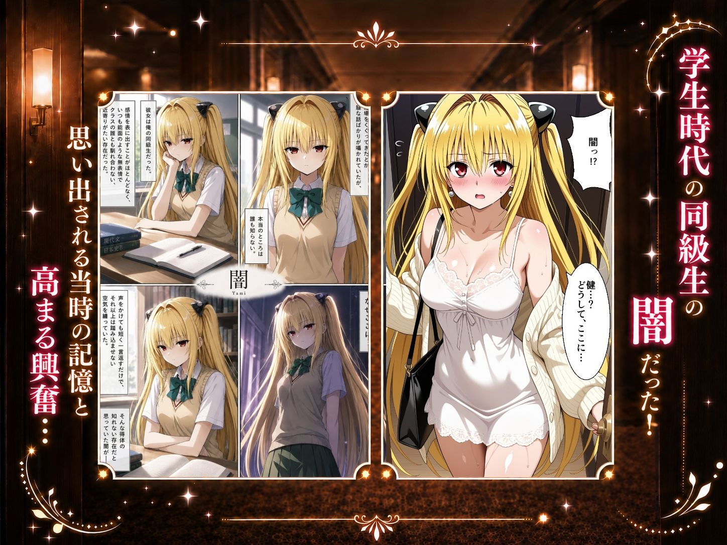 扉を開けたら闇が立っていた サンプル画像2