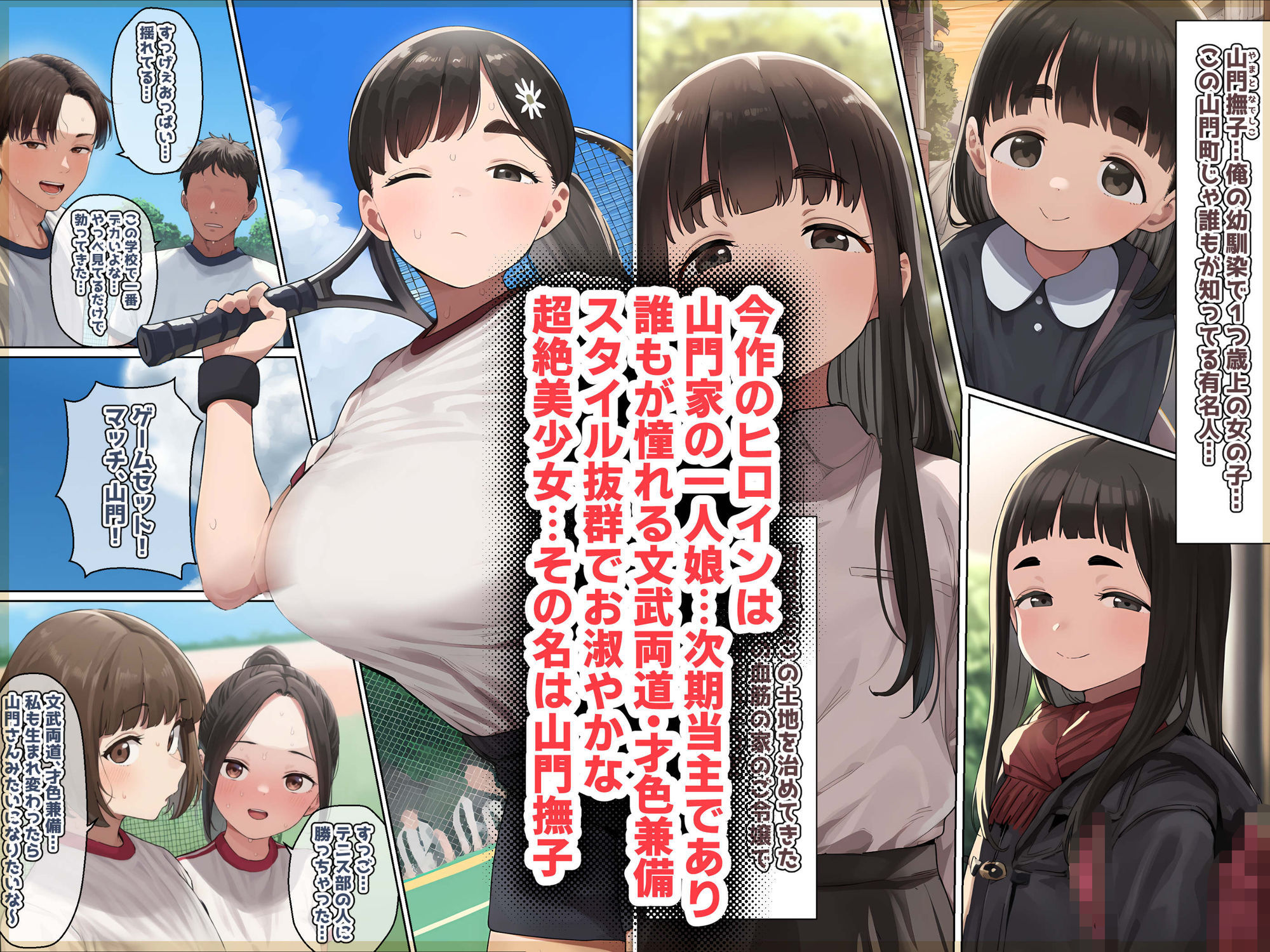 才色兼備の和美淑女は品性下劣な成金移民ジジイの下品妻に堕ちるー1巻ー サンプル画像2