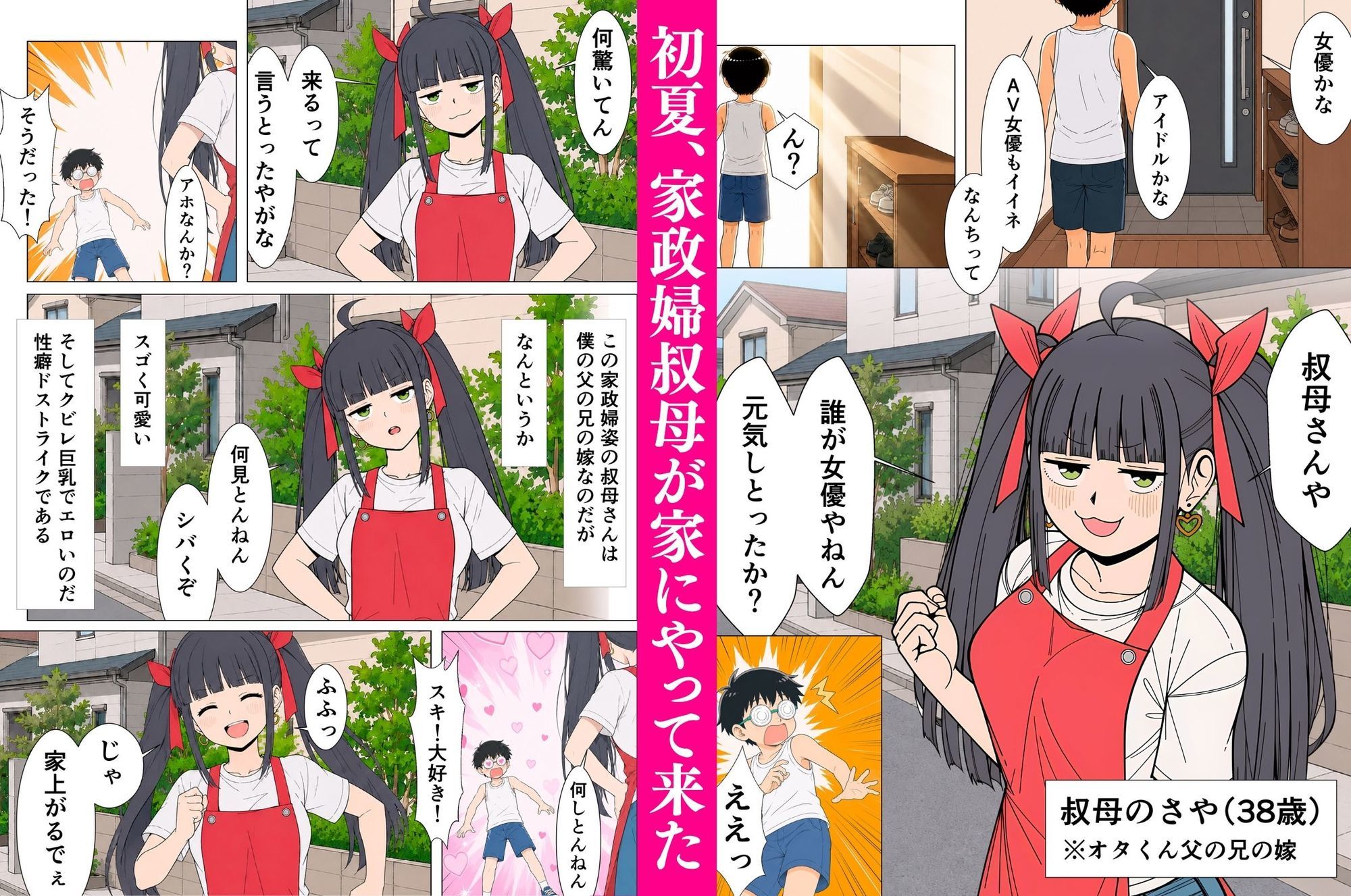 托卵するジト目叔母（38歳）〜初女体に大興奮な甥っ子ブラザーズと紡ぐ背徳の妊活記録〜 サンプル画像1