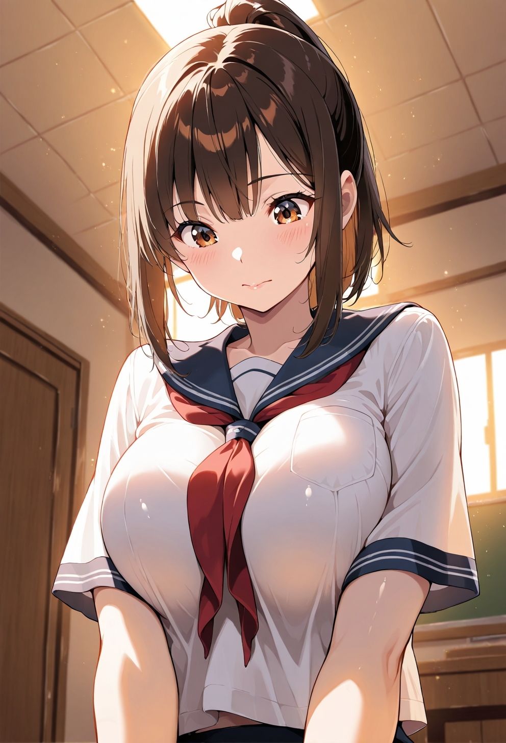 拾った巨乳ちゃんの挿入調教部屋 サンプル画像1