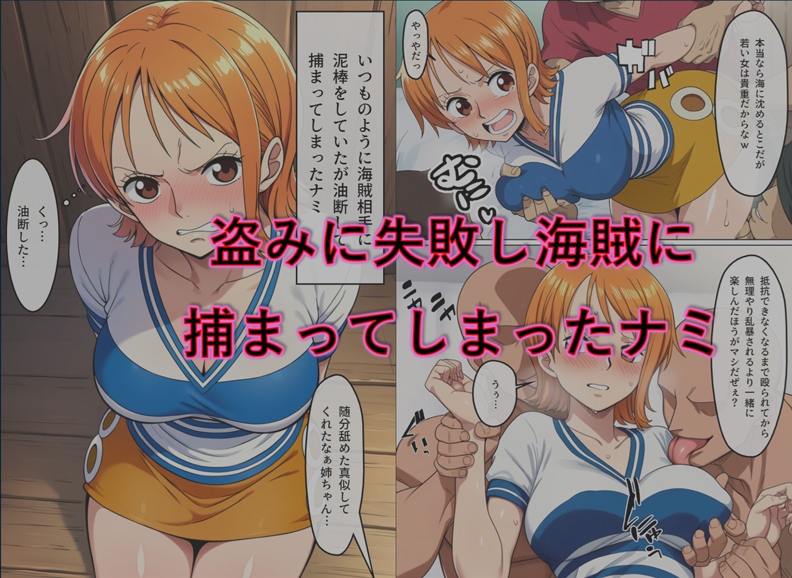 捕まった泥棒猫の末路 サンプル画像1