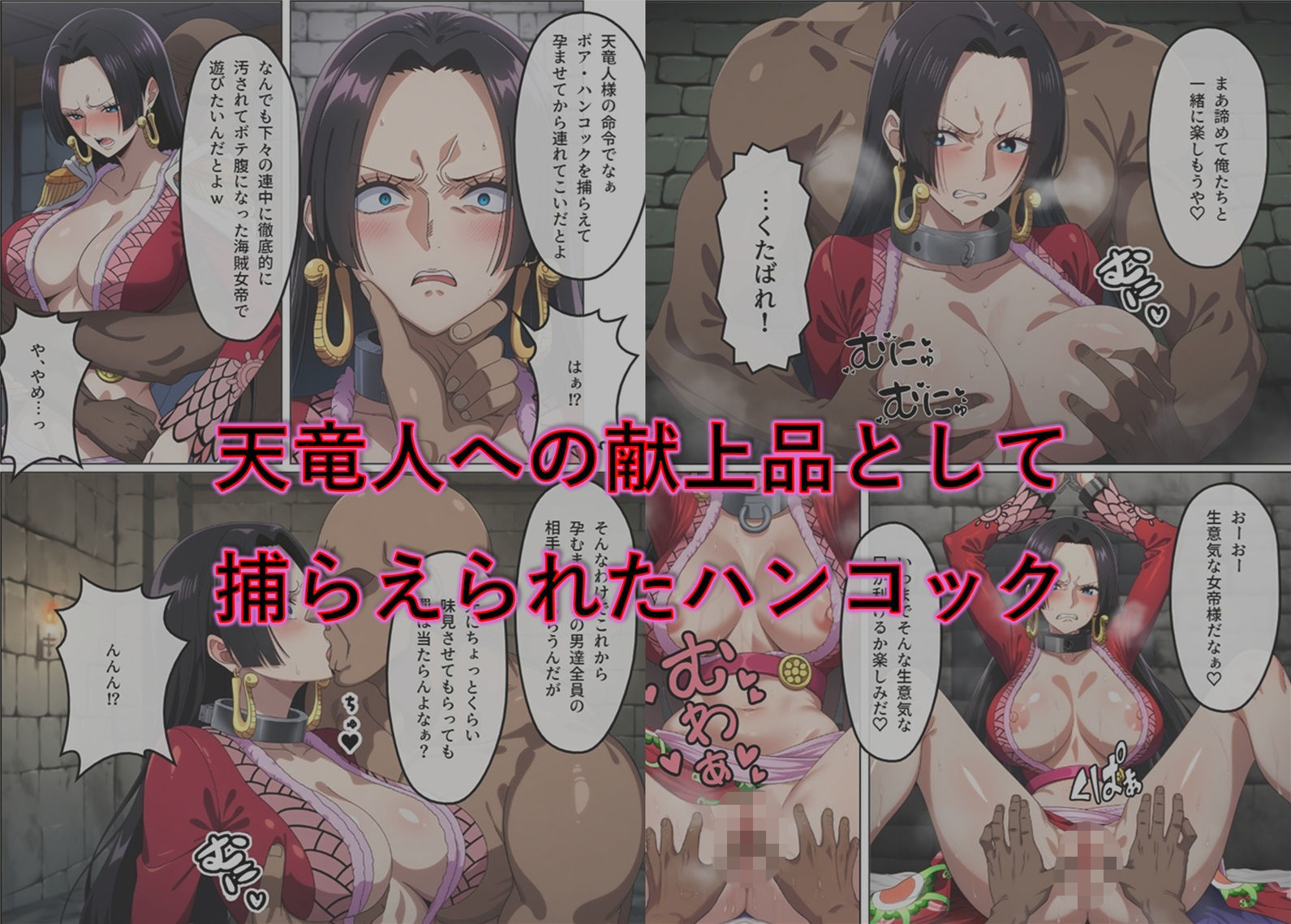 捕まった海賊女帝の末路 サンプル画像1