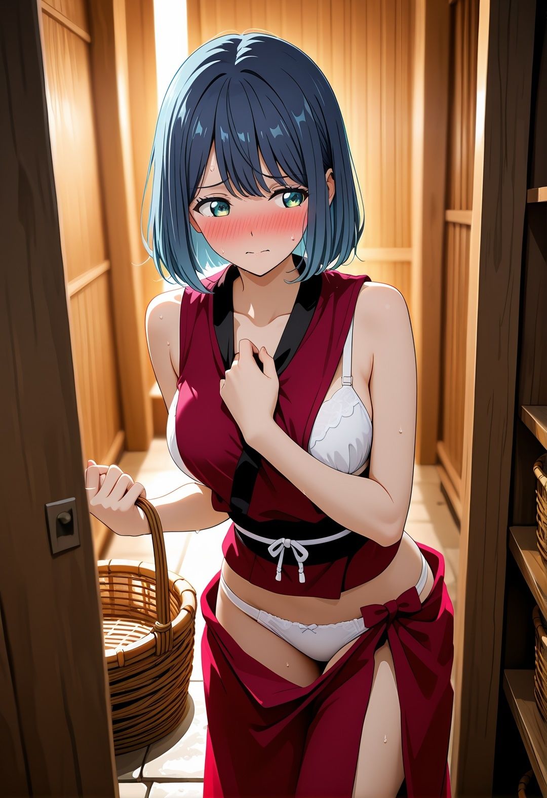 推しの〇 黒〇あ〇ね 温泉旅館で巨根凌●！浴衣アイドルが乱交・拘束・口内射精でメス堕ち 3DCG 252枚 サンプル画像1