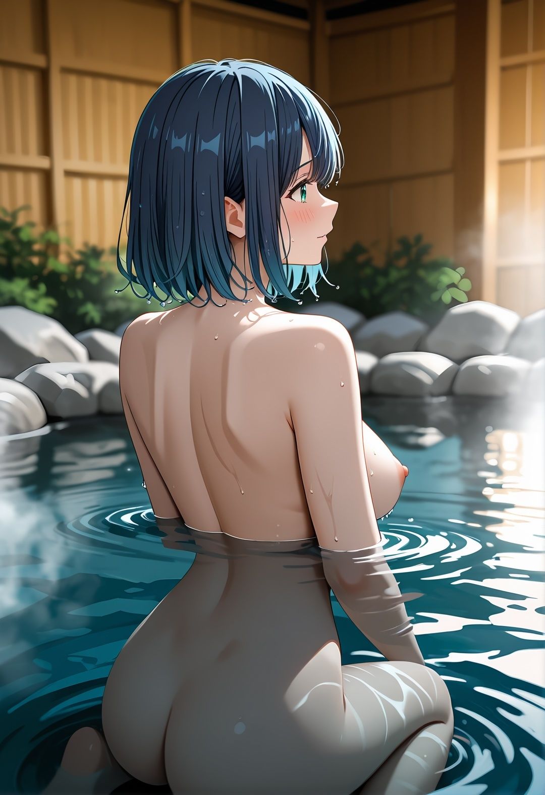 推しの〇 黒〇あ〇ね 温泉旅館で巨根凌●！浴衣アイドルが乱交・拘束・口内射精でメス堕ち 3DCG 252枚 サンプル画像4