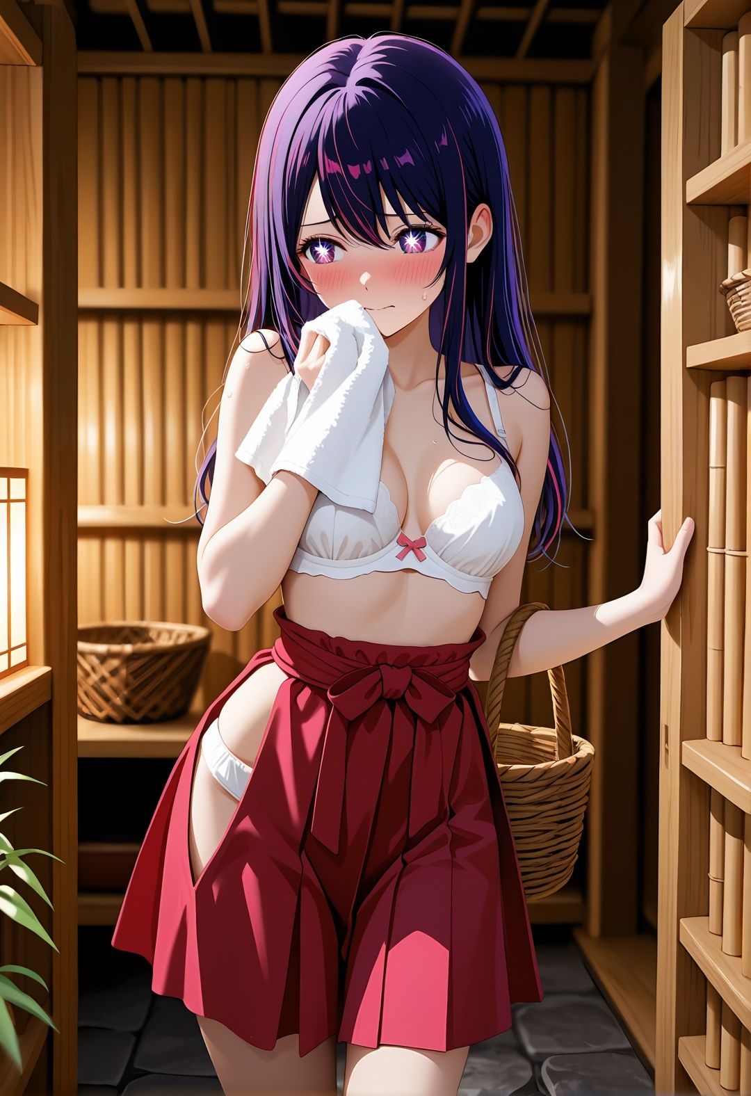 推しの〇・星〇ア〇が温泉旅館で赤縄拘束！巨漢おやじ達に輪●乱交され連続イキ地獄 サンプル画像1