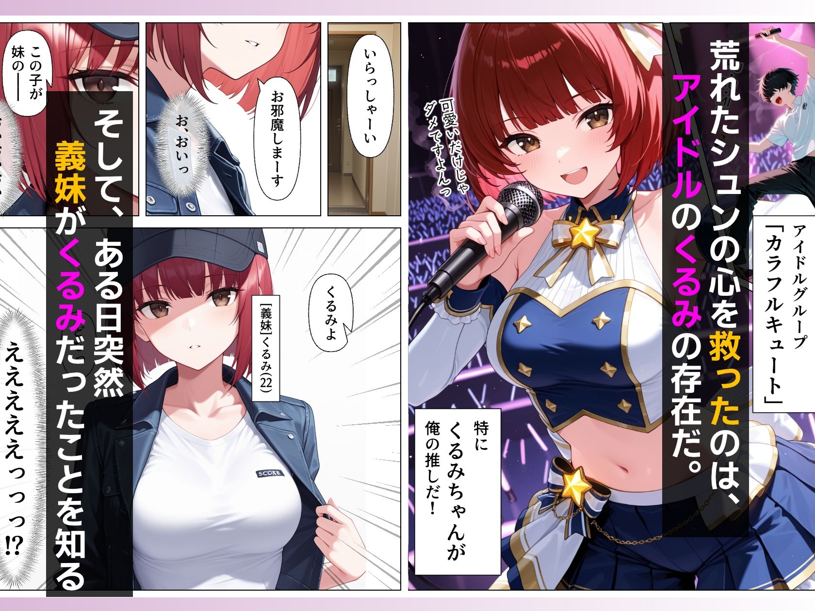 推しのアイドルは義妹？？理性崩壊の禁断背徳セックス サンプル画像1