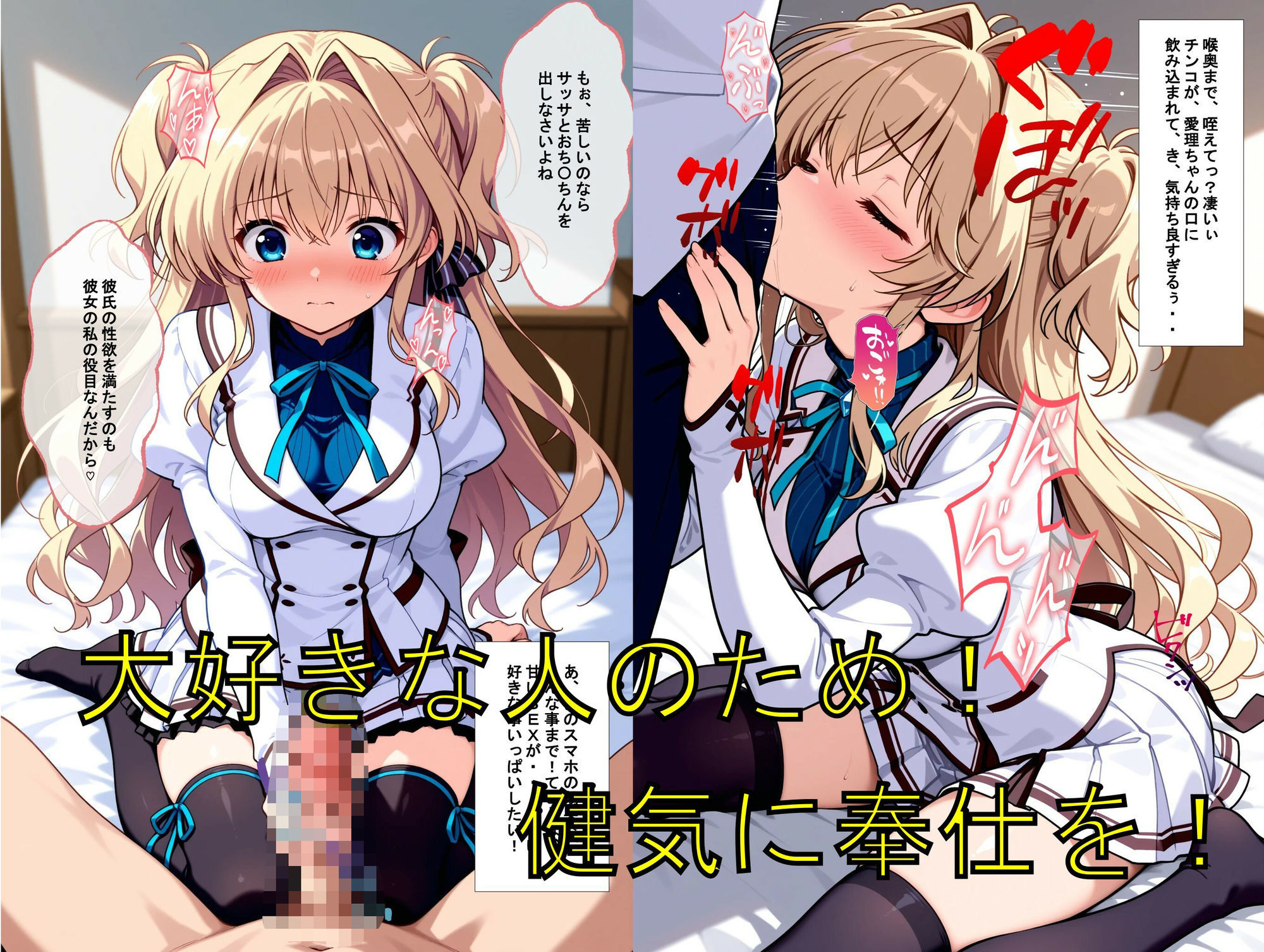 推しキャラ召喚した俺！ ツンデレ？いえいえデレデレ美少女を堪能する 〜瀬〇  愛理〜ver サンプル画像3