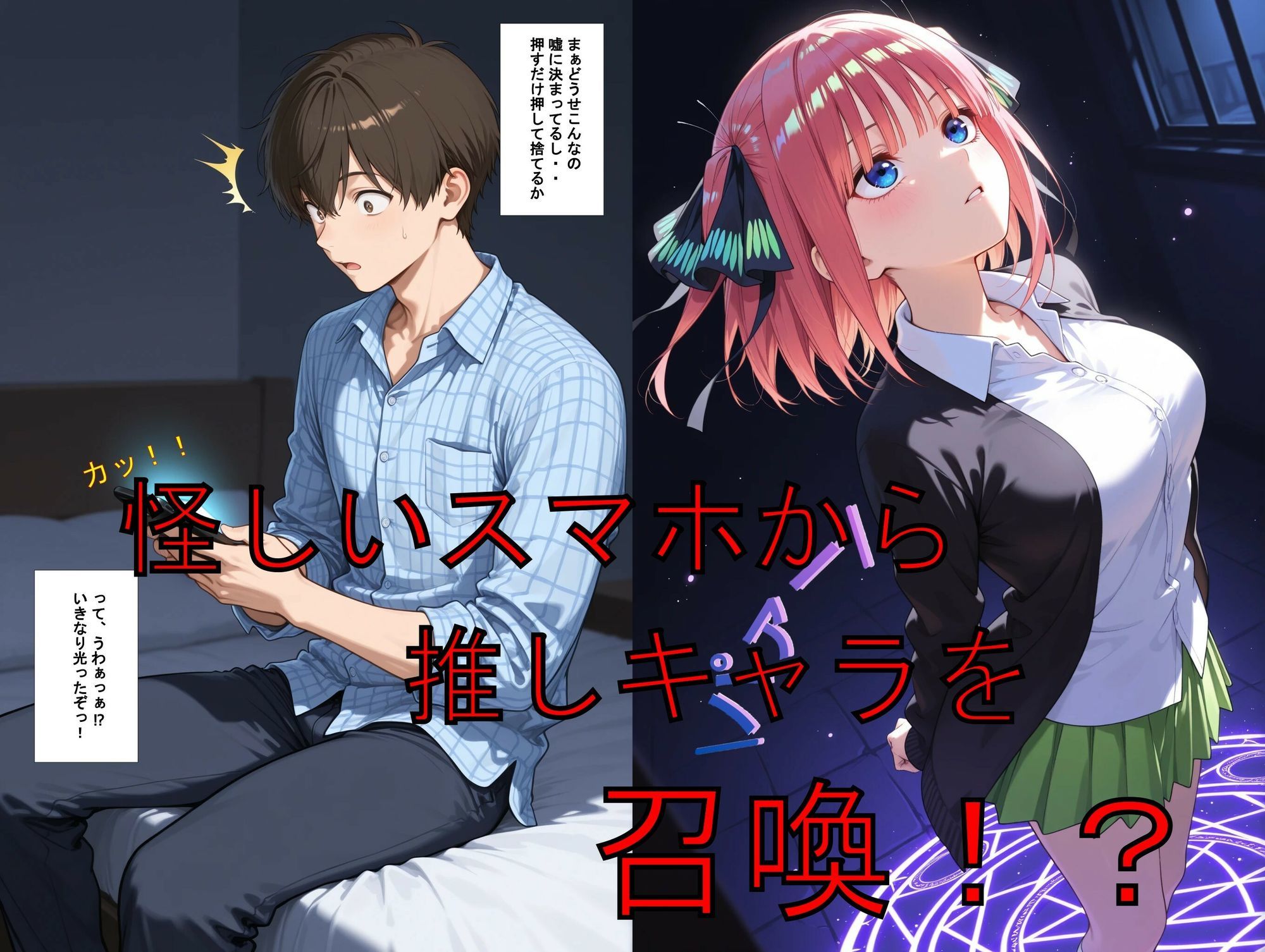 推しキャラ召喚した俺！  プライドの高い2番目次女を犯しつくす！  〜中〇  二乃〜ver サンプル画像1