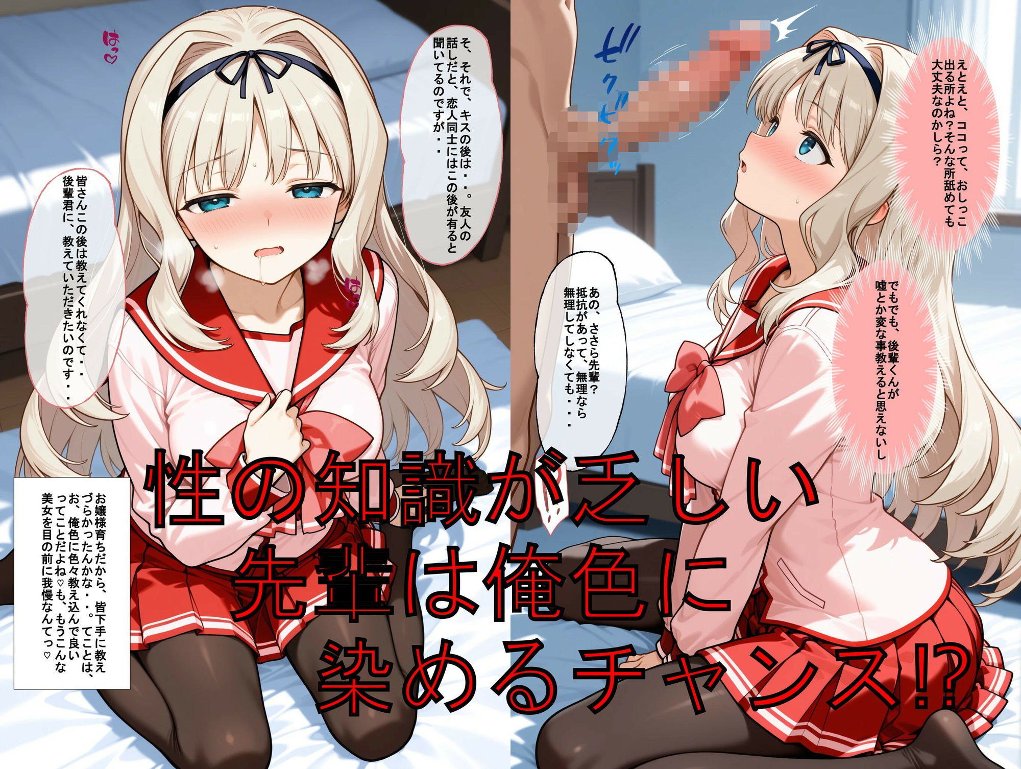 推しキャラ召喚した俺！  無知で健気な先輩と甘美で最高なエッチを  〜久〇川  ささら〜 サンプル画像3