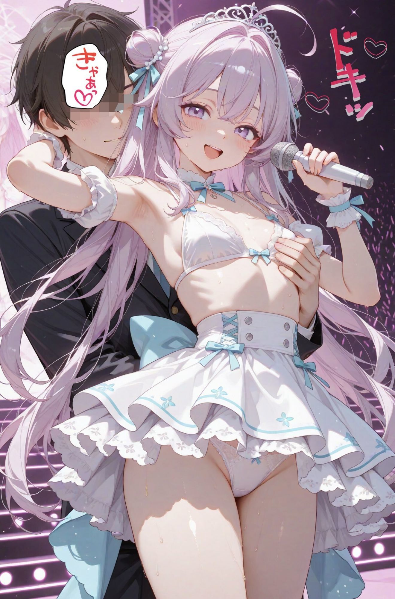 推しハメ！〜アイドル衣装でメスイキ！絶頂種付けファン感謝祭！〜 サンプル画像1