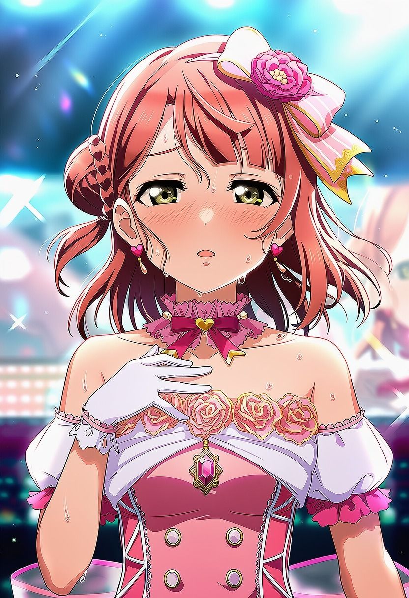 握手会でファン対応する学校のアイドル サンプル画像1