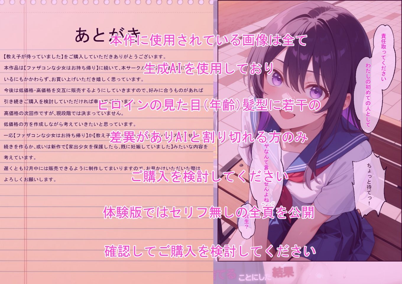 援交の待ち合わせ場所に担当する教え子が待っていました サンプル画像10