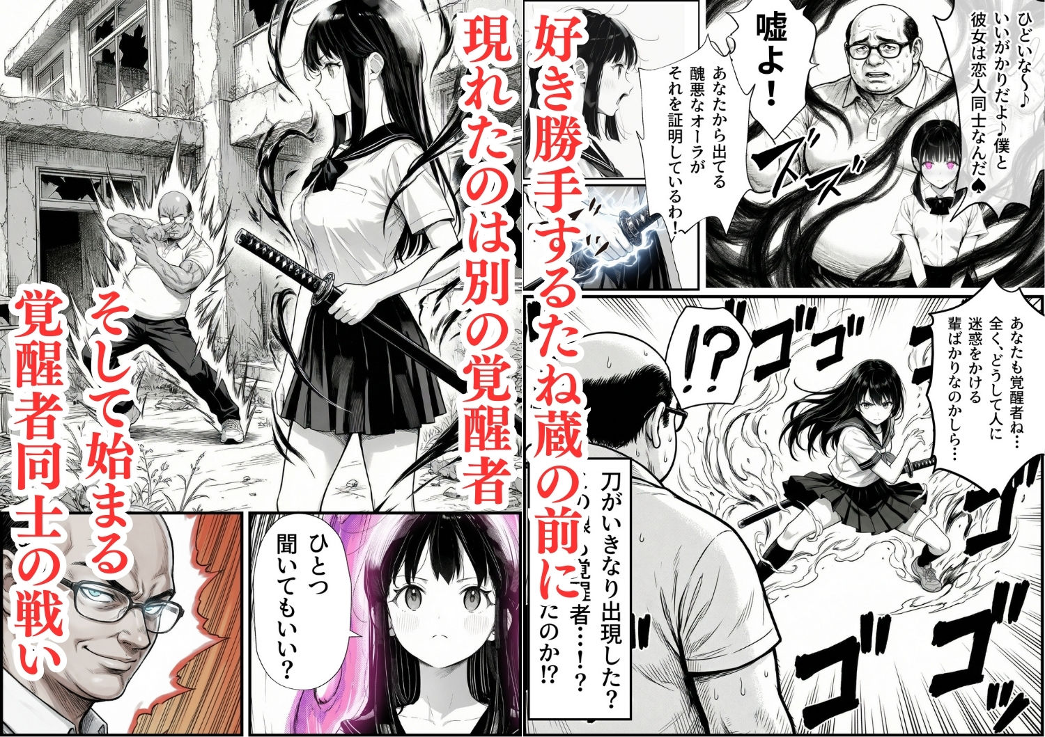 操作系チート能力に覚醒したメタボおじさんが最強スマホで美少女種付け性活 サンプル画像5