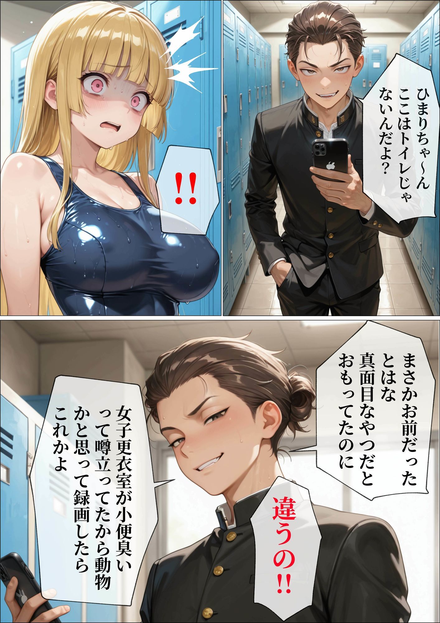 放課後、幼馴染の恋を壊してあげる。＃2 〜オナニー放尿癖が見つかって… サンプル画像7