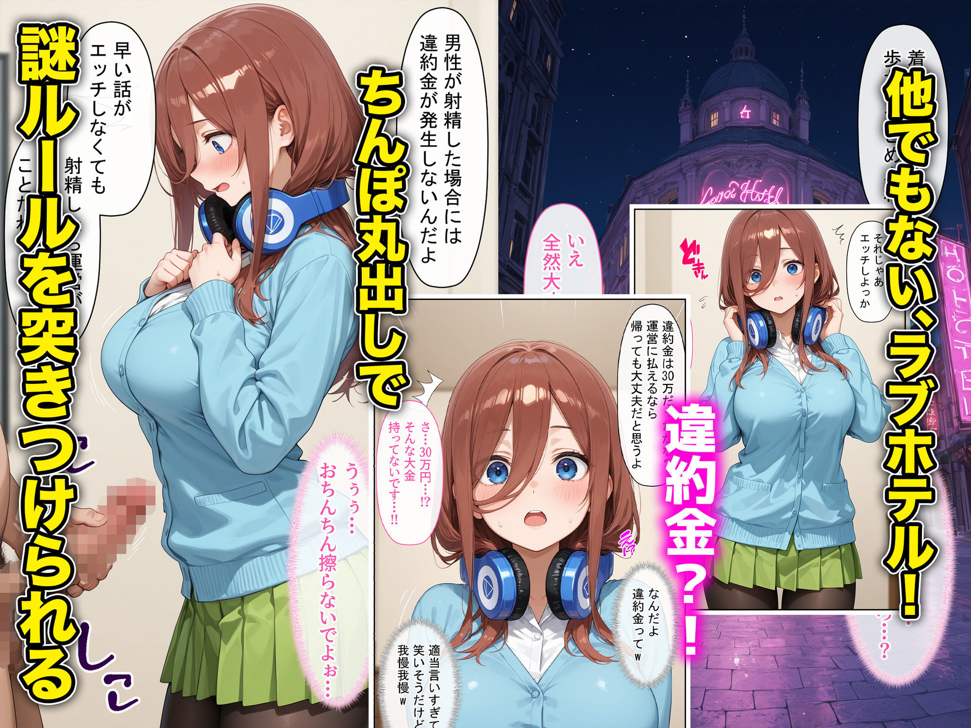 放課後、彼女たちはパパと会う〜ダウナー系妹三女がおじさんに理性をぶっ壊されて何度も中出しされる話 サンプル画像4