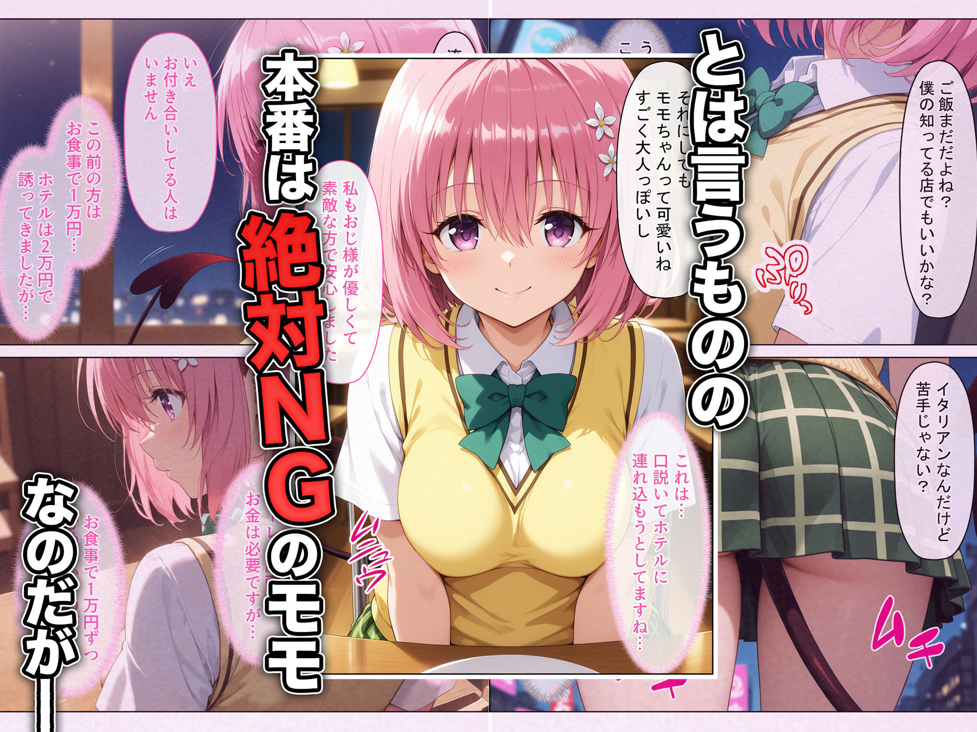 放課後、彼女たちはパパと会う〜本番NGのはずが…生中出し種付けレ●プされてまさかの快楽堕ち〜 サンプル画像2