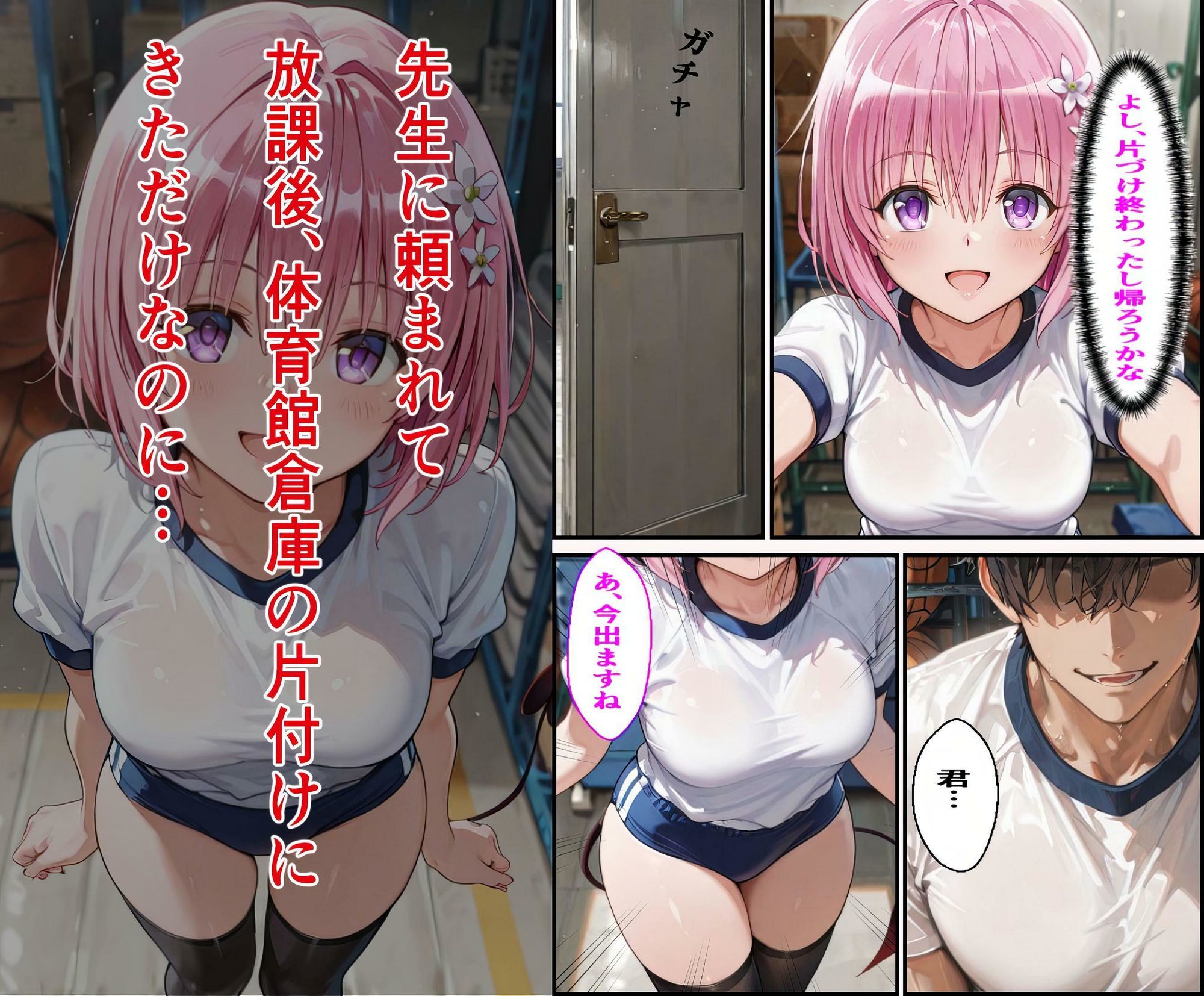 放課後のモ〇・ベリア・デビルークの悲劇 サンプル画像1