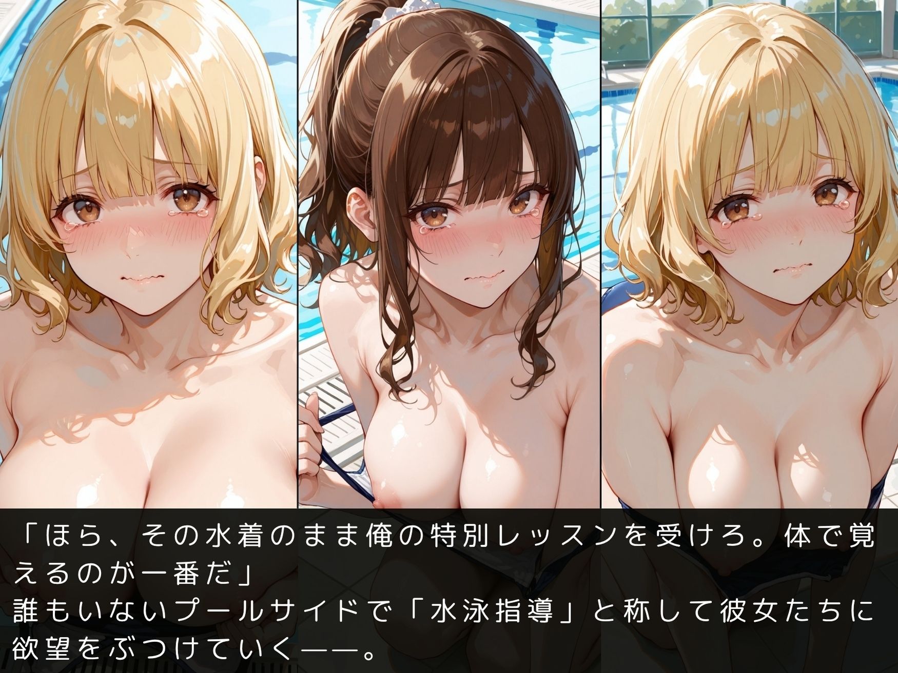 放課後の性指導〜禁断の記録〜プール編 Vol.2 サンプル画像6
