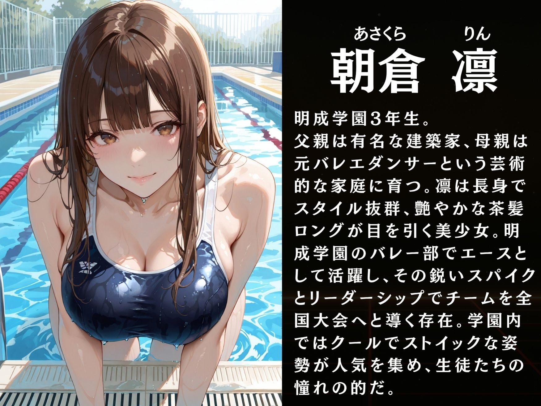 放課後の性指導〜禁断の記録〜プール編 Vol.3 サンプル画像3