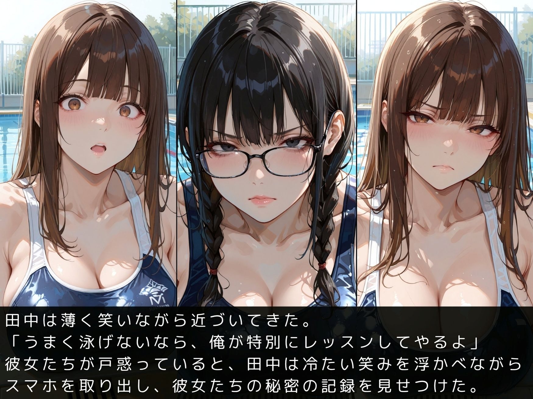 放課後の性指導〜禁断の記録〜プール編 Vol.3 サンプル画像5