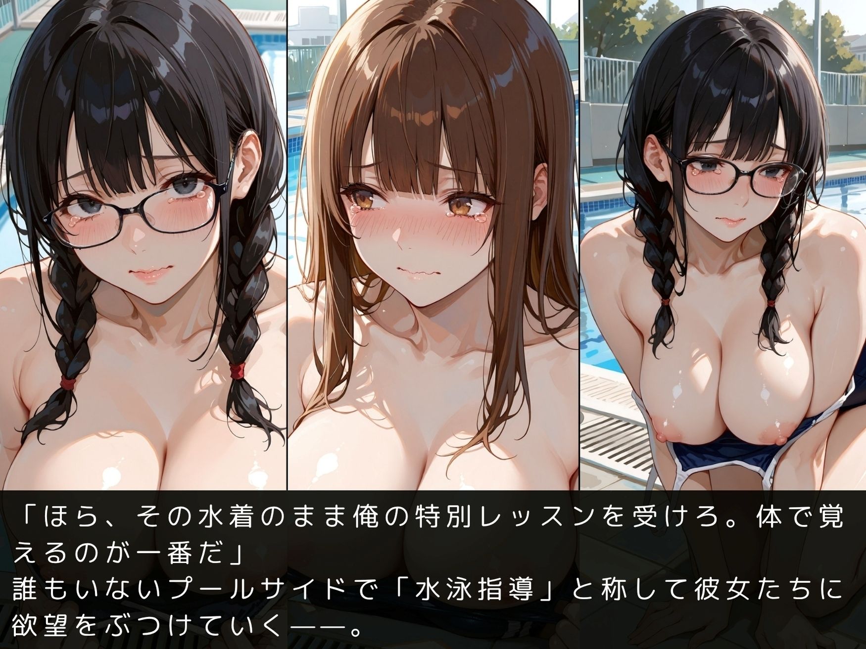 放課後の性指導〜禁断の記録〜プール編 Vol.3 サンプル画像6