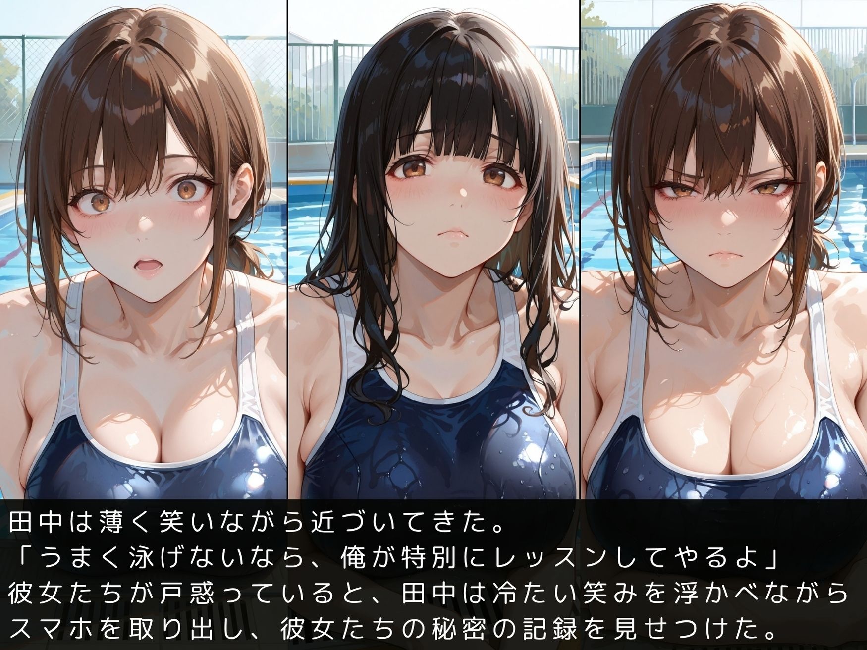 放課後の性指導〜禁断の記録〜プール編〜 サンプル画像5