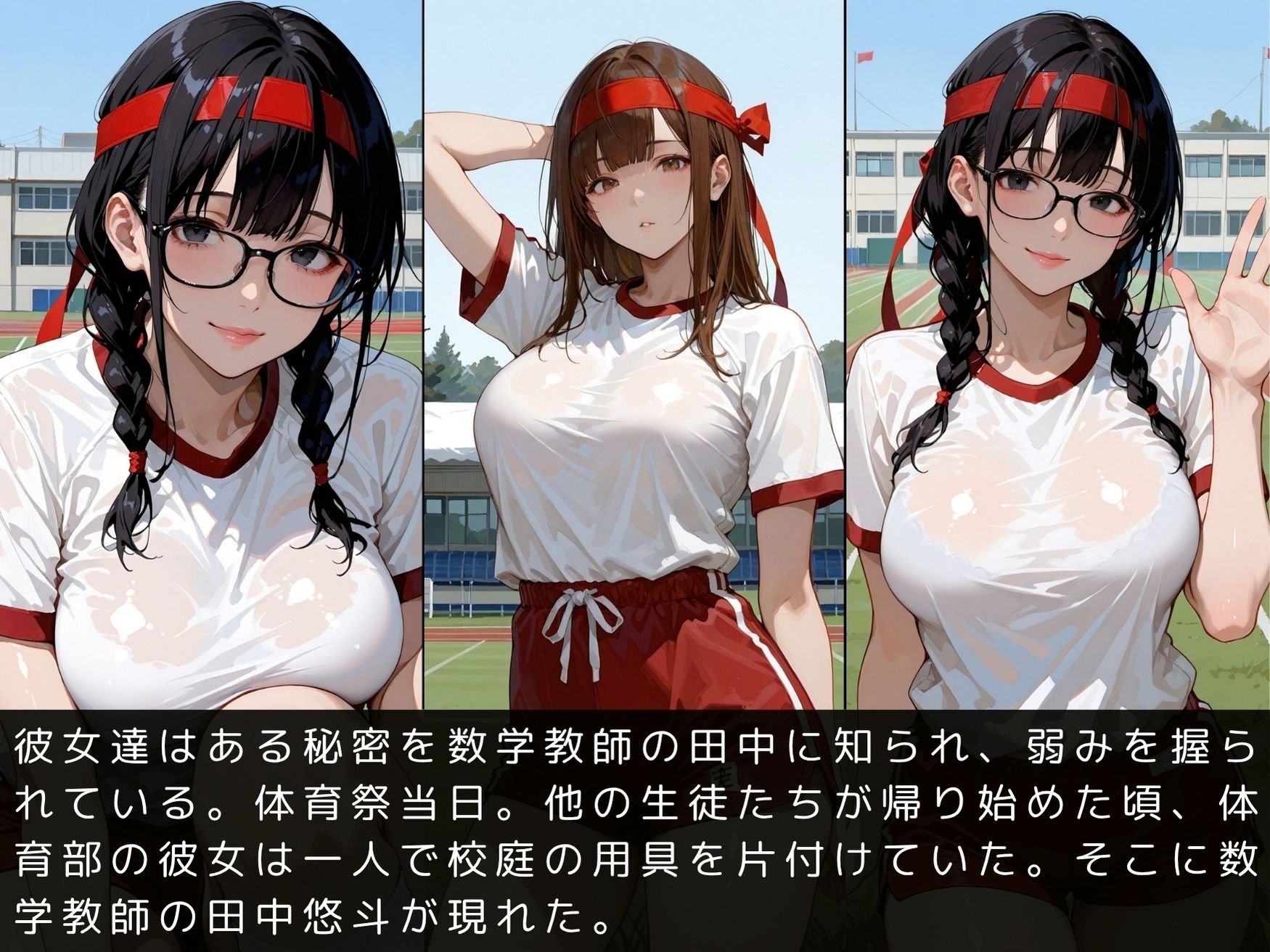 放課後の性指導〜禁断の記録〜体育祭編〜 Vol.3 サンプル画像4