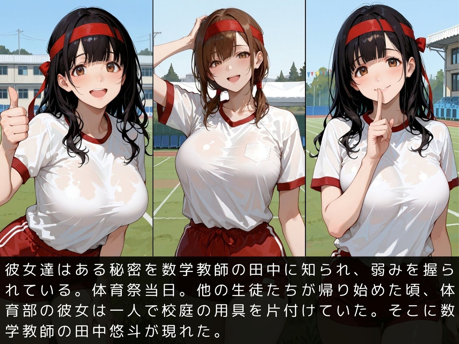 放課後の性指導〜禁断の記録〜体育祭編〜 サンプル画像4