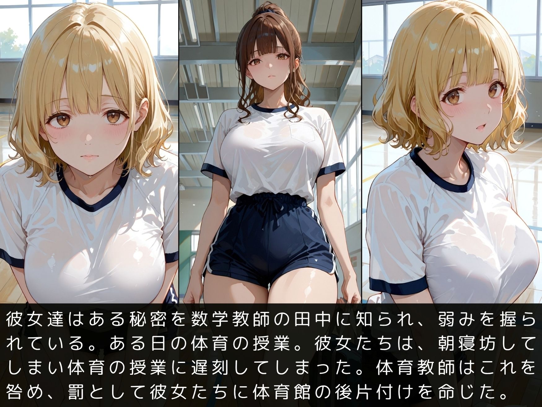 放課後の性指導〜禁断の記録〜体育館編 Vol.2 サンプル画像4