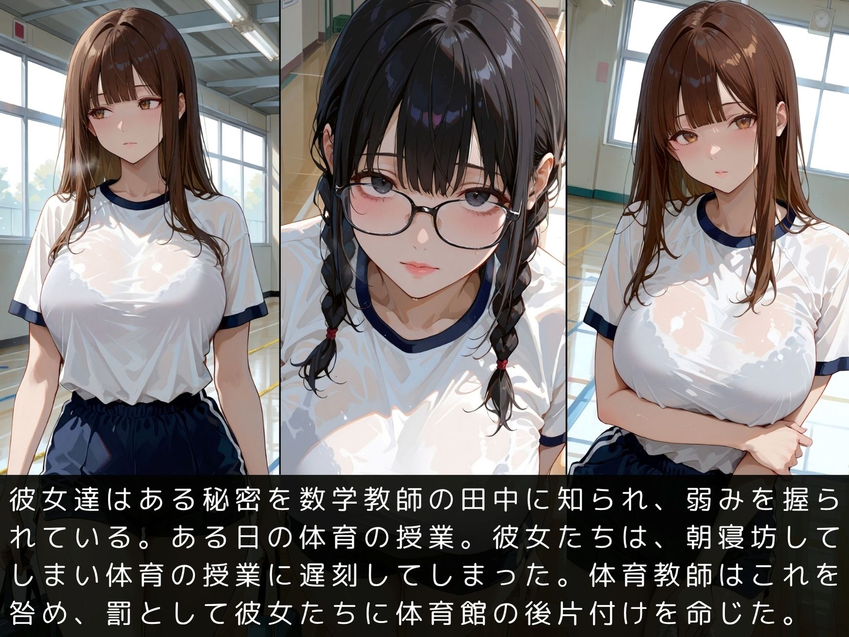 放課後の性指導〜禁断の記録〜体育館編 Vol.3 サンプル画像4